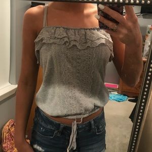 Gray tank top
